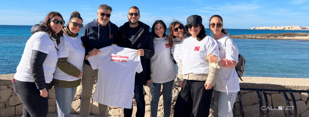 </noscript>Call2Net promotrice di “Beach Clean Up Gallipoli”, con il Patrocinio del Comune